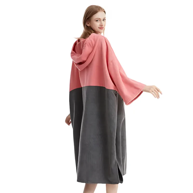 Surf poncho femme