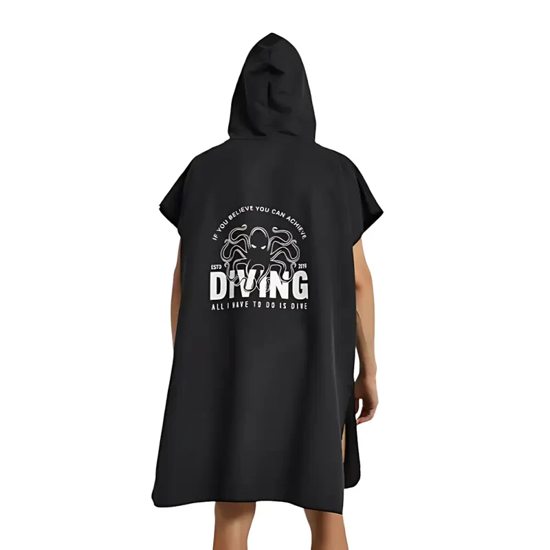 Poncho homme surf