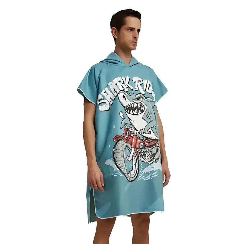 Poncho homme surf