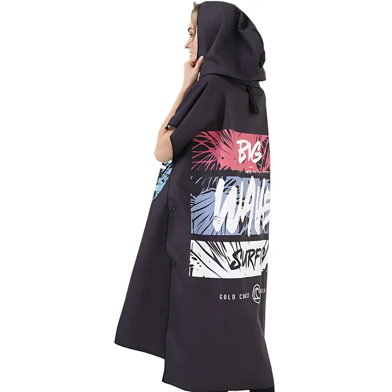 Poncho surf microfibre