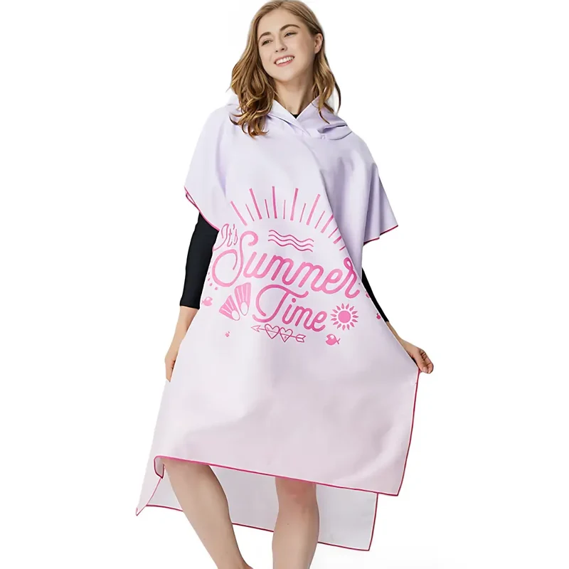 Surf poncho femme