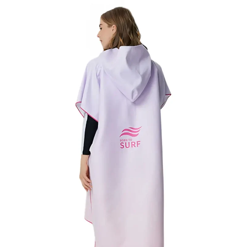 Surf poncho femme