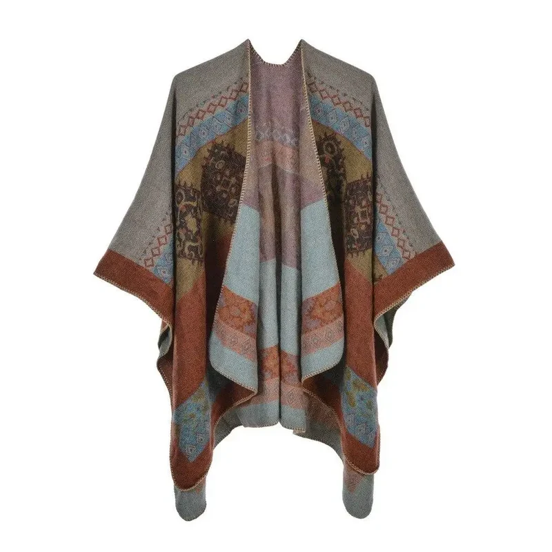 Poncho femme tendance