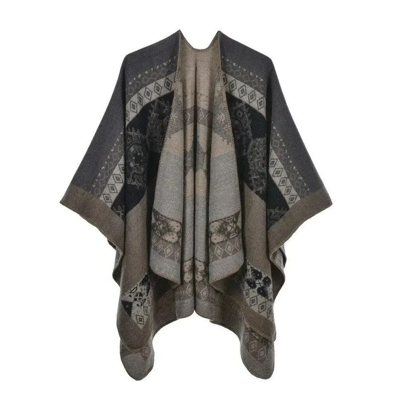 Poncho femme tendance