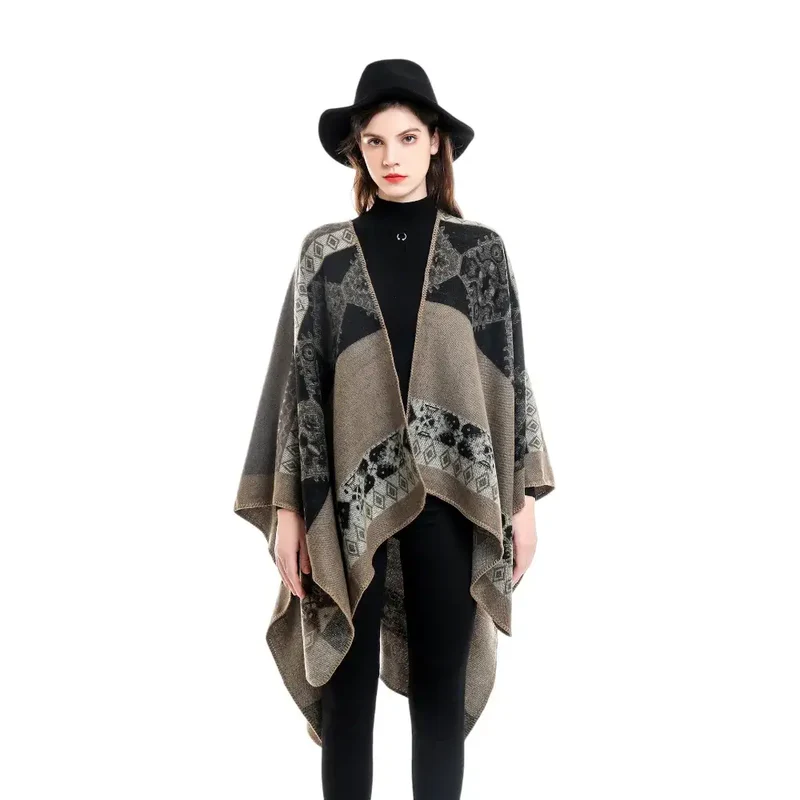 Poncho femme tendance