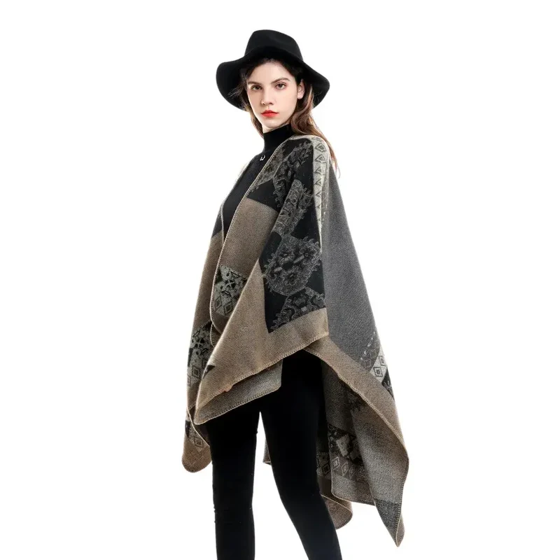 Poncho femme tendance