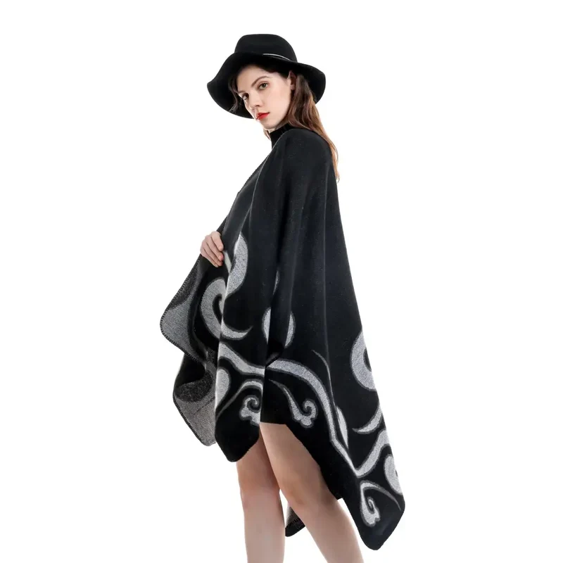 Poncho femme tendance