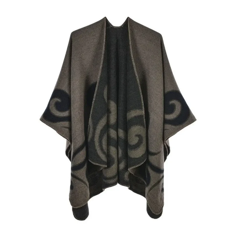 Poncho femme tendance
