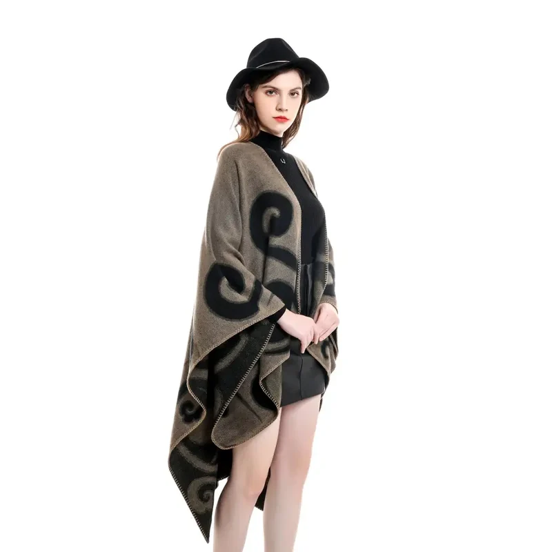 Poncho femme tendance