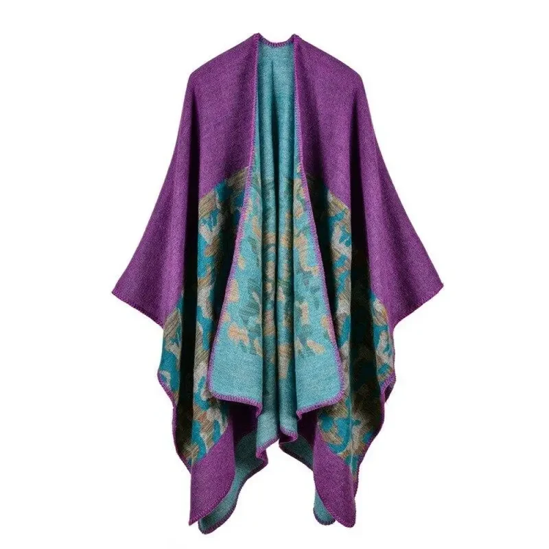 Poncho femme tendance