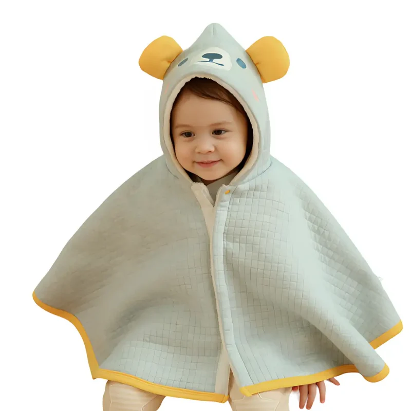 Poncho enfant chaud