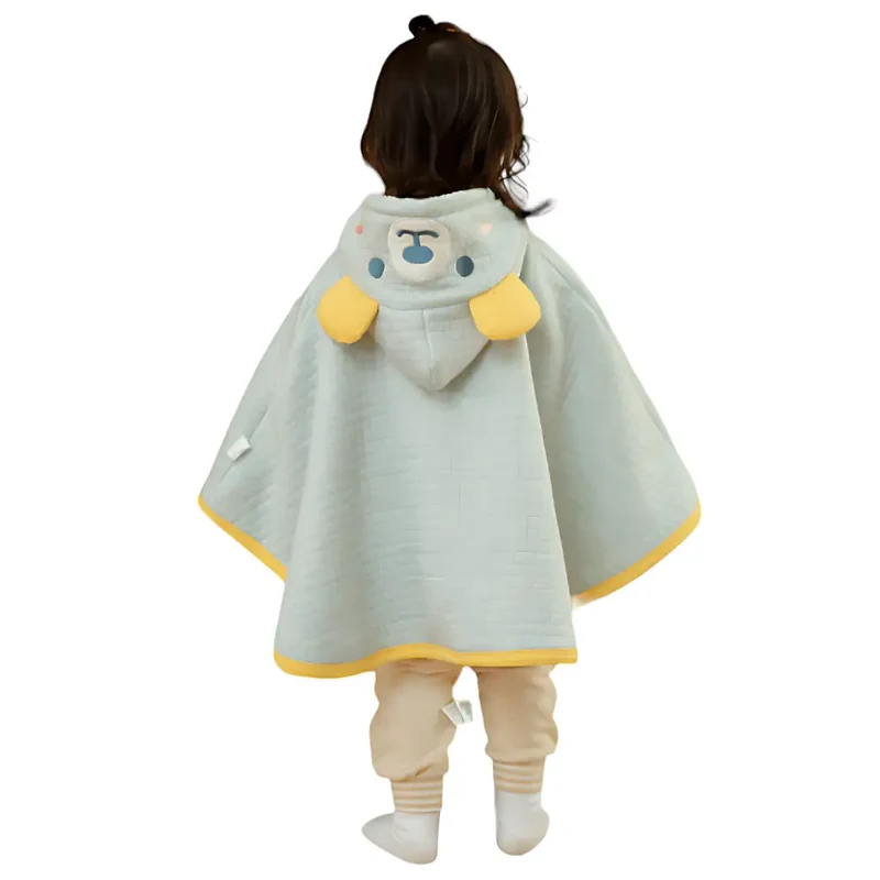 Poncho enfant chaud