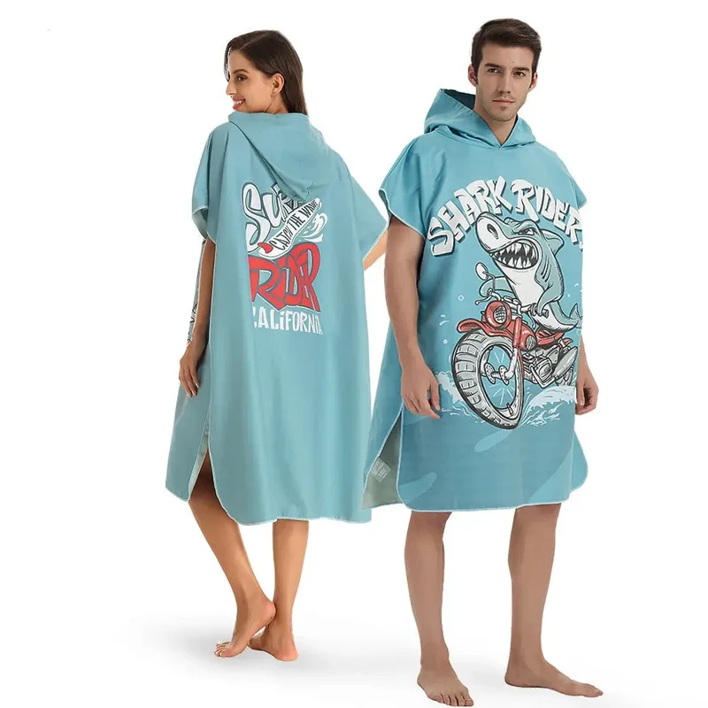 Poncho after surf