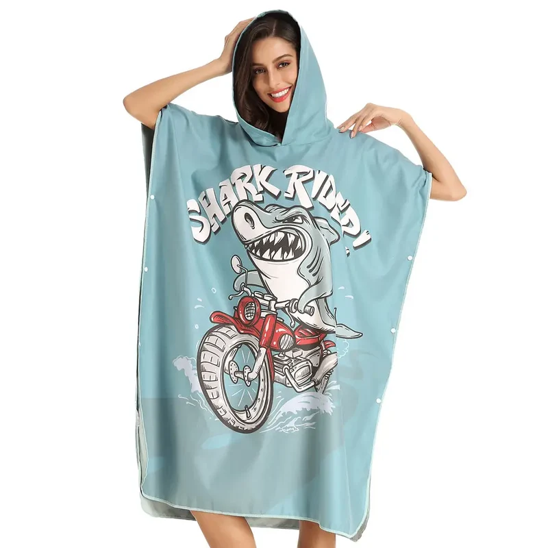 Poncho after surf