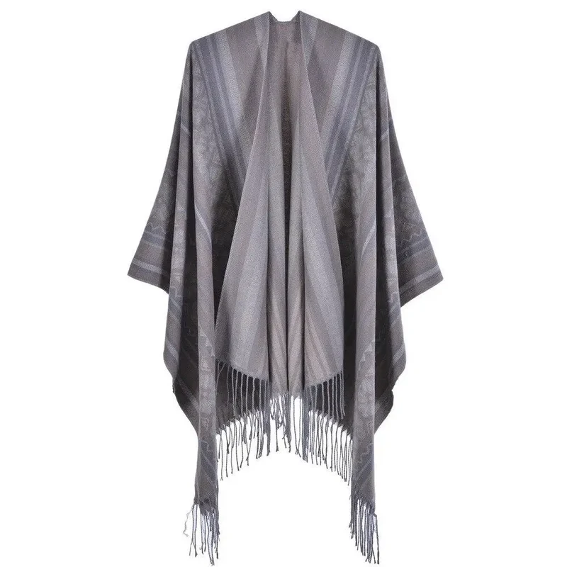 Poncho cape hiver femme