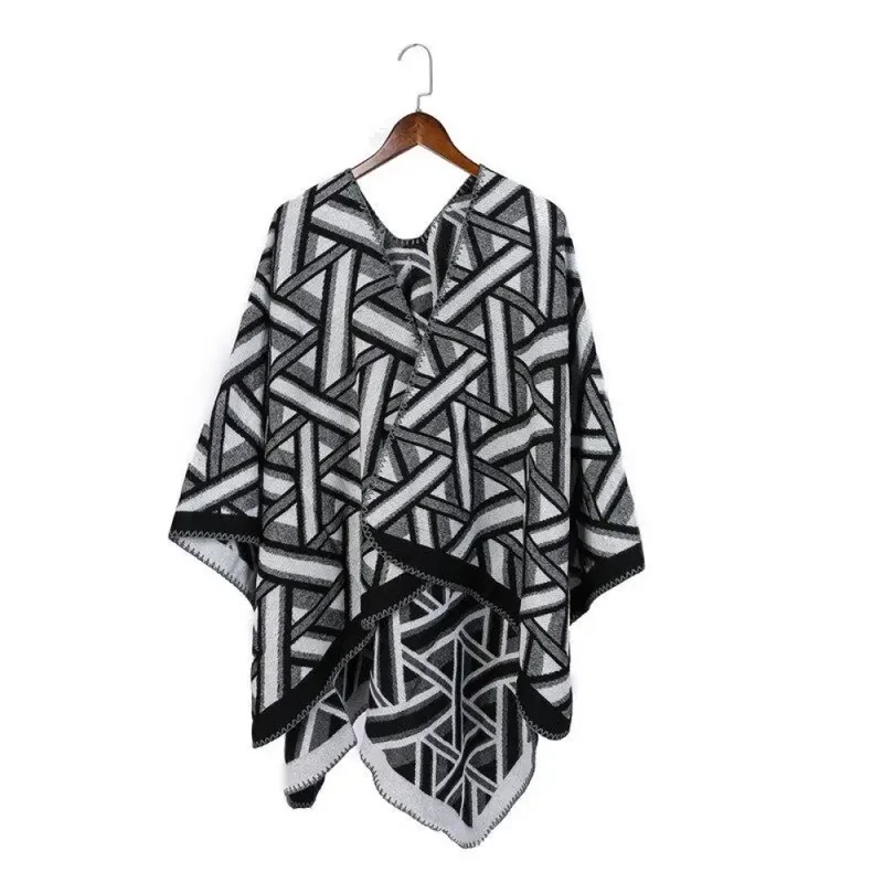 Poncho cachemire femme