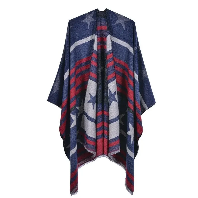 Echarpe poncho femme