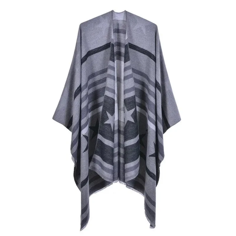 Echarpe poncho femme
