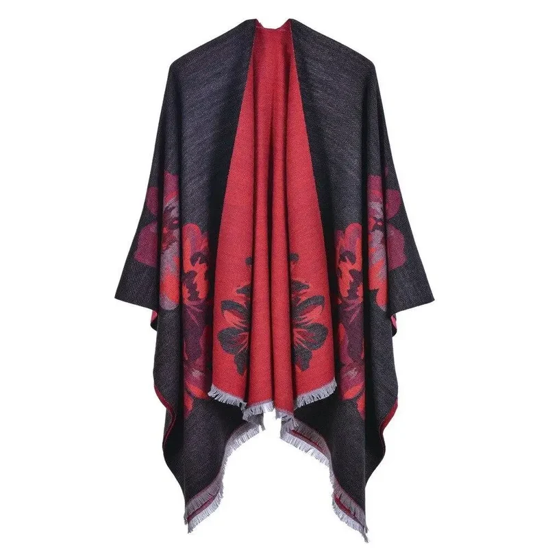 Echarpe poncho femme