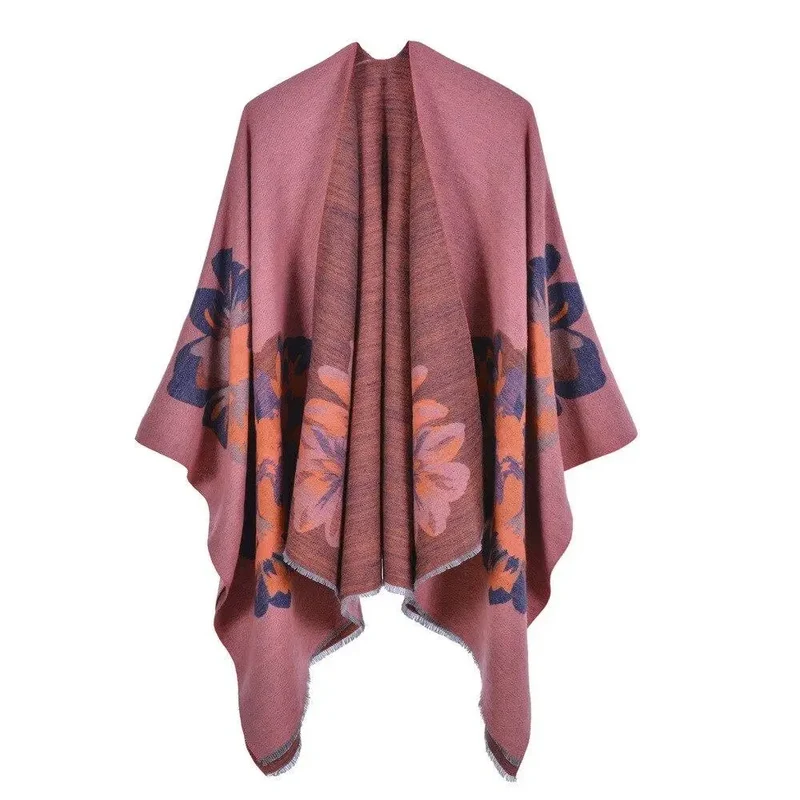 Echarpe poncho femme