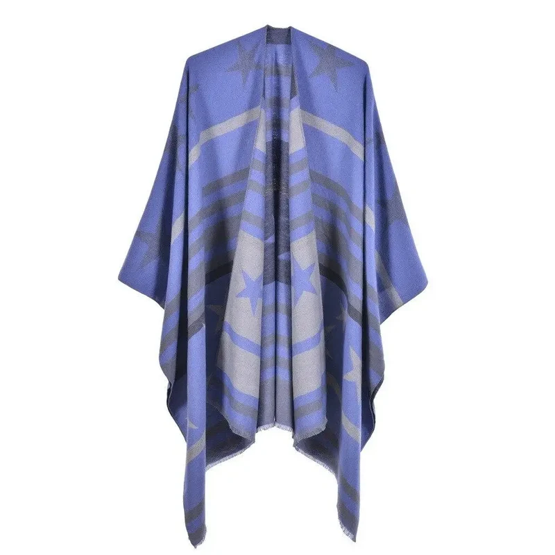 Echarpe poncho femme