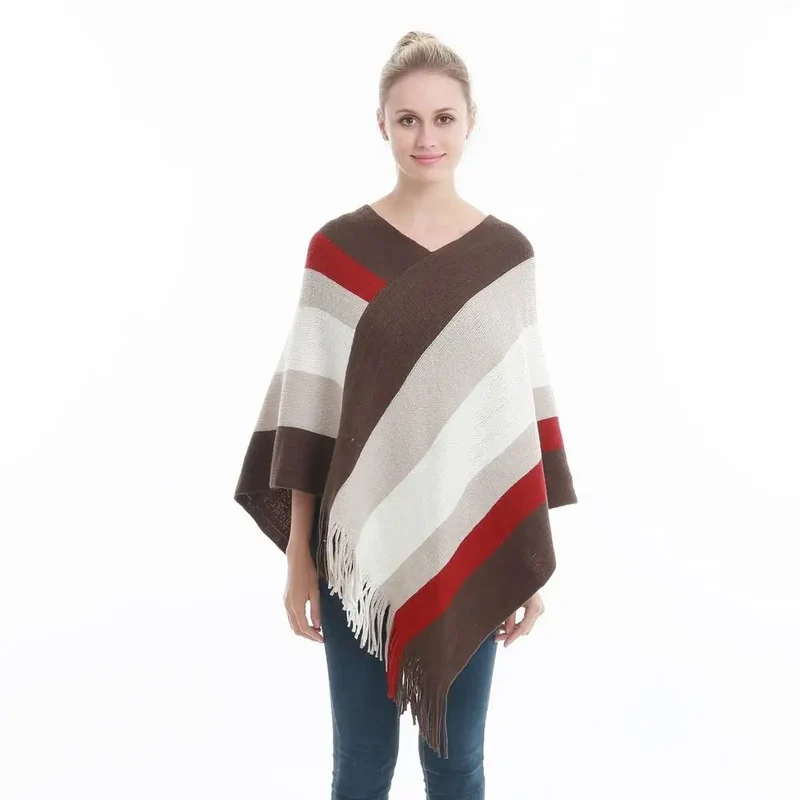 Chale poncho femme