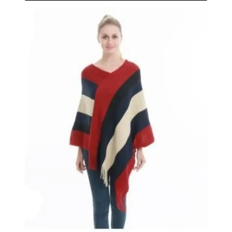 Chale poncho femme