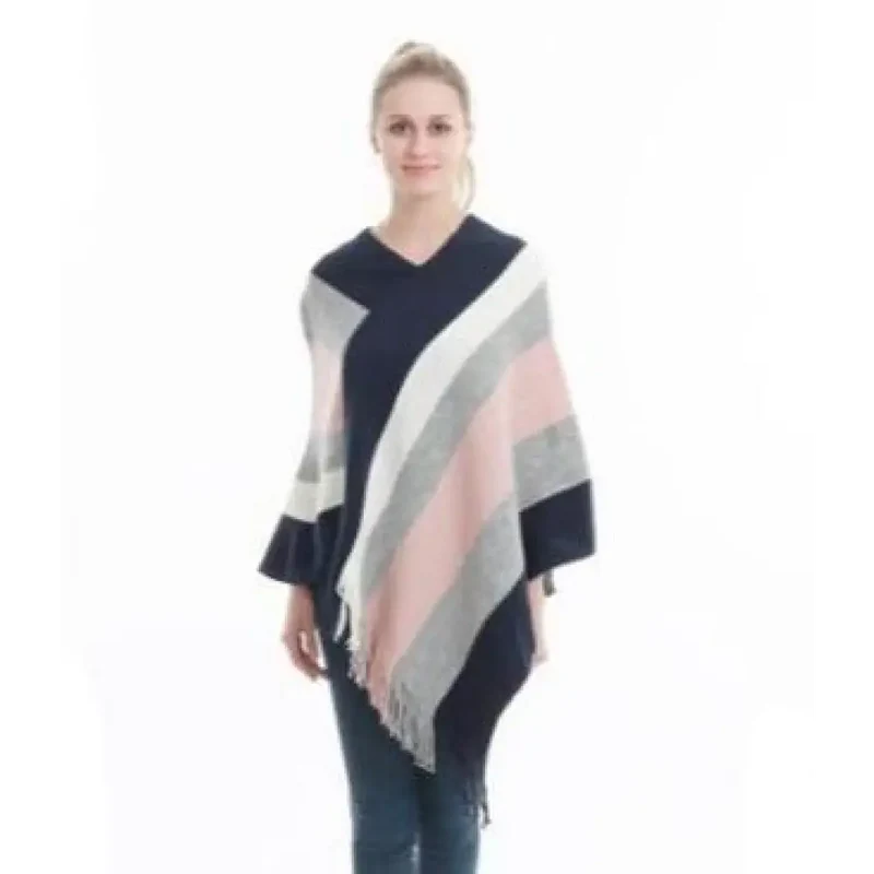 Chale poncho femme