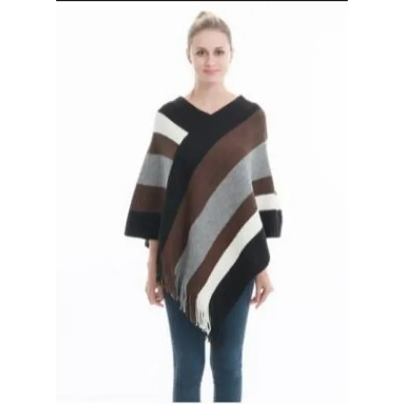 Chale poncho femme