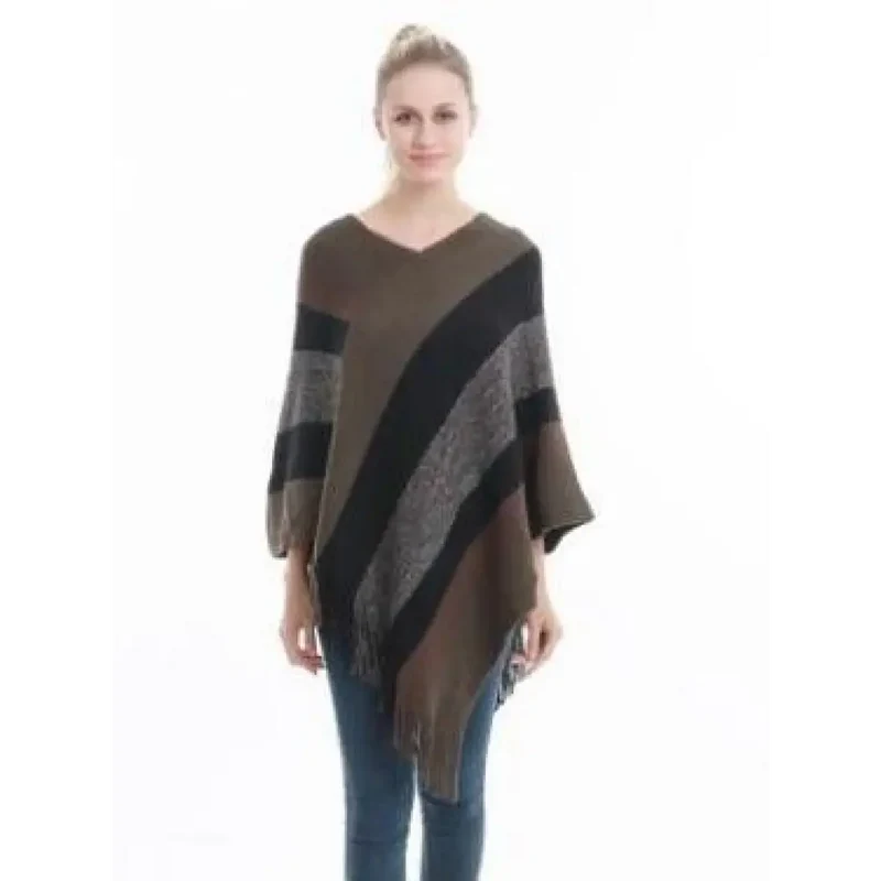 Chale poncho femme