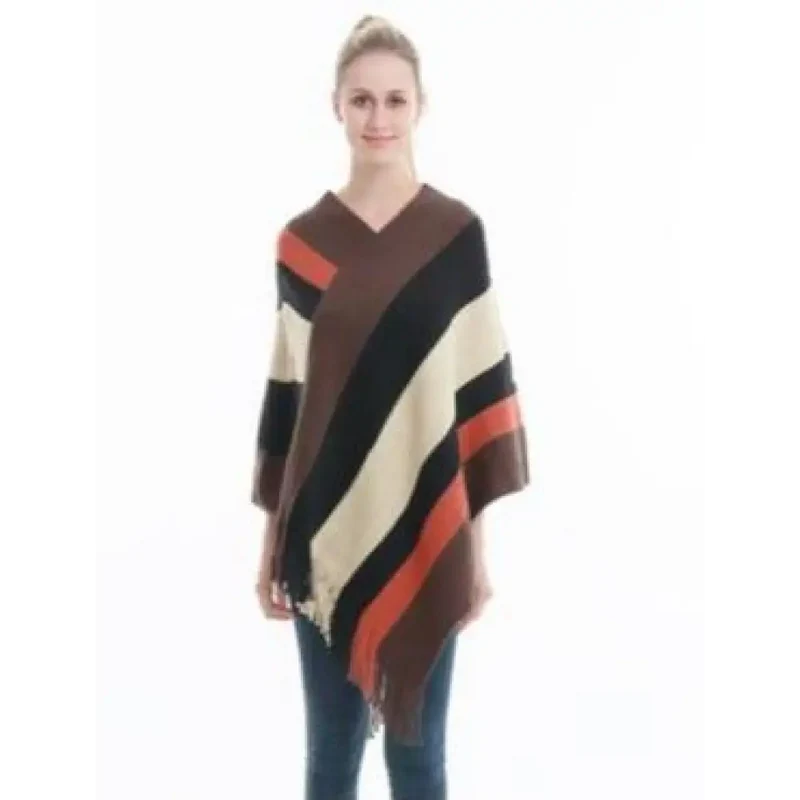 Chale poncho femme