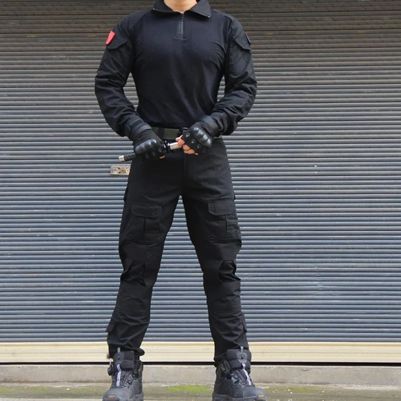 Ensemble de vêtements de camouflage tactiques pour la chasse et l'airsoft "Outdoor Tactical Gear - OTG-100"