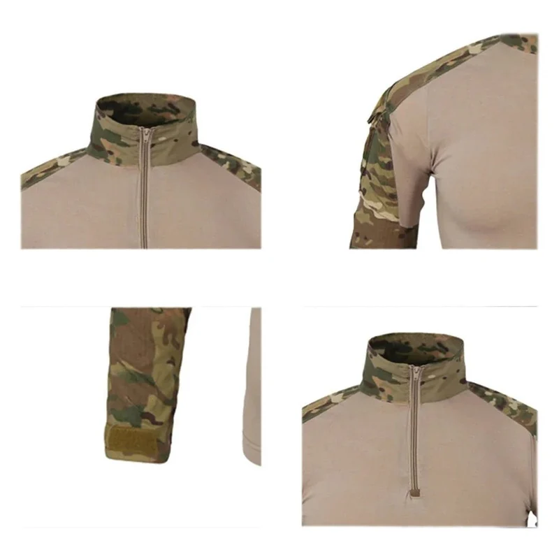 Ensemble de vêtements de camouflage tactiques pour la chasse et l'airsoft "Outdoor Tactical Gear - OTG-100"