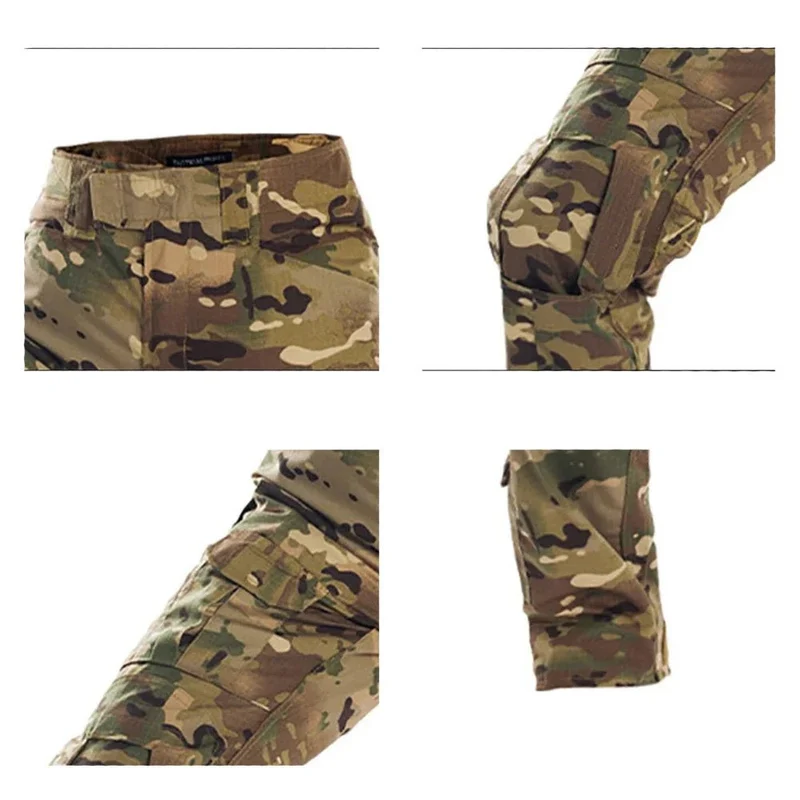 Ensemble de vêtements de camouflage tactiques pour la chasse et l'airsoft "Outdoor Tactical Gear - OTG-100"