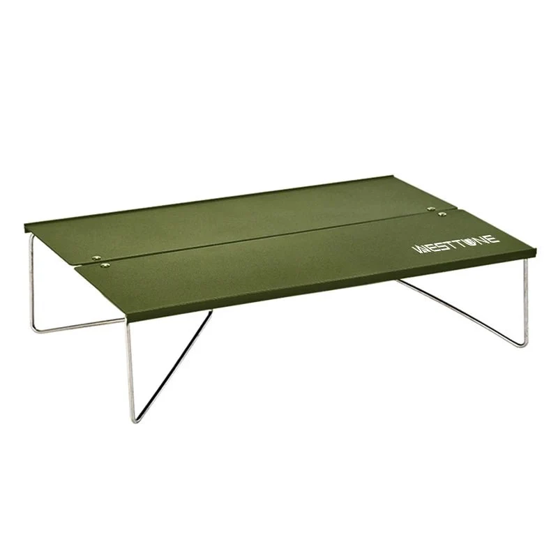 Mini-table de camping d'extérieur ultralégère en alliage d'aluminium "WESTTUNE - Mini-outdoor table"