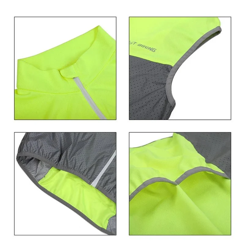 Gilet de cyclisme réfléchissant sans manches, respirant "WEST BIKING – YP0206161"