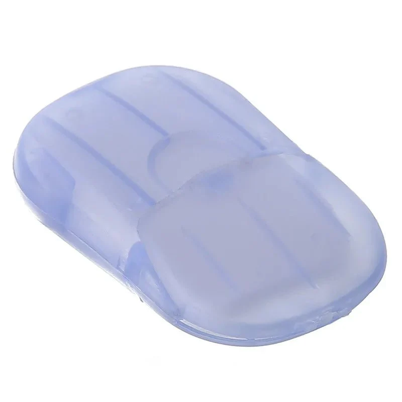 Feuilles de papier en savon jetables pour la randonnée et les voyages 20 feuilles "Milin - Mini-soap"