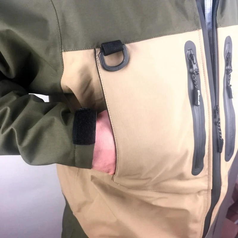 Veste imperméable / Hardshell pour la pêche et chasse "ELUANSHI - Wader"