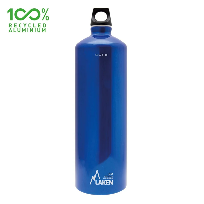 Bouteille en aluminium 100% recyclé 075L / 1L / 1,5L "Laken - Futura"