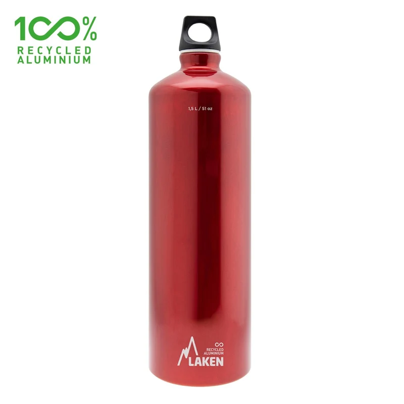 Bouteille en aluminium 100% recyclé 075L / 1L / 1,5L "Laken - Futura"