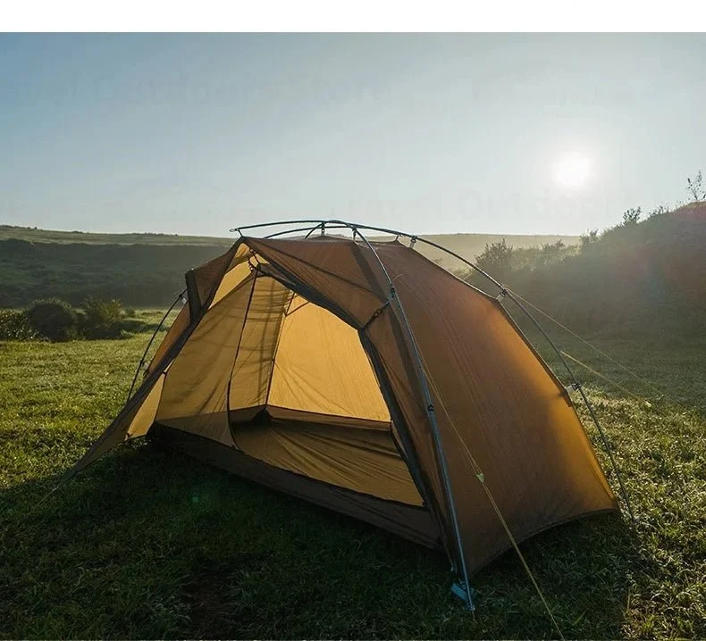 Tente de bivouac / bikepacking ultra-légère pour 1 personne à double-parois avec arceaux aluminium 1,45kg "3F UL GEAR - Taiji 1"