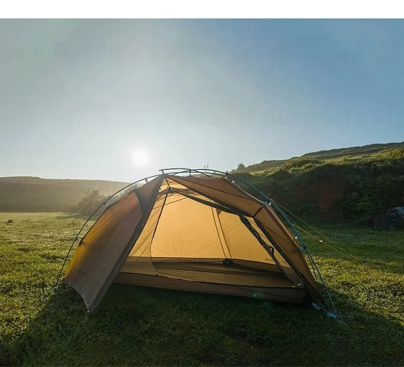 Tente de bivouac / bikepacking ultra-légère pour 1 personne à double-parois avec arceaux aluminium 1,45kg "3F UL GEAR - Taiji 1"