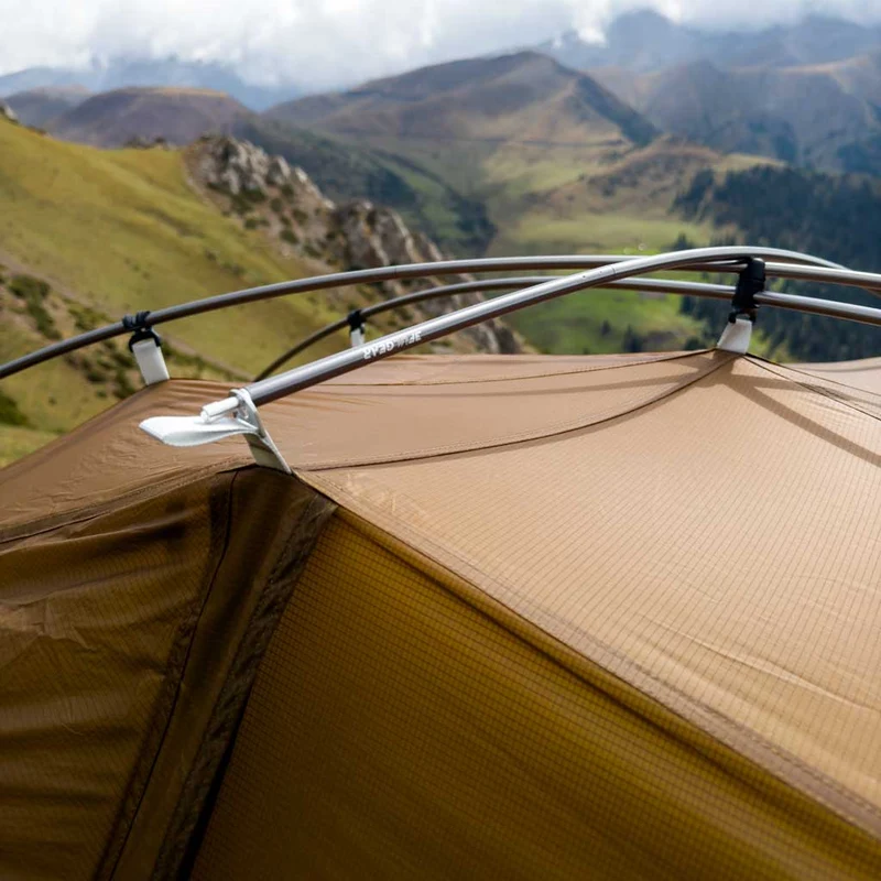 Tente de bivouac / bikepacking ultra-légère pour 1 personne à double-parois avec arceaux aluminium 1,45kg "3F UL GEAR - Taiji 1"