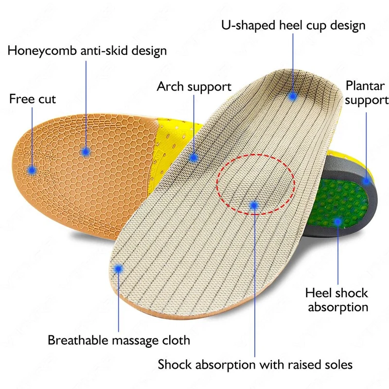 Semelles orthopédiques en Gel pour hommes et femmes "Krolik – Shoes Pad"