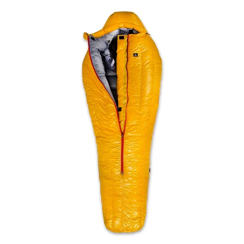Sac de couchage en duvet d'oie blanc ultraléger en Nylon Ripstop DWR 20D à partir de 715g confort 5°C "Iceflame - SD Line"
