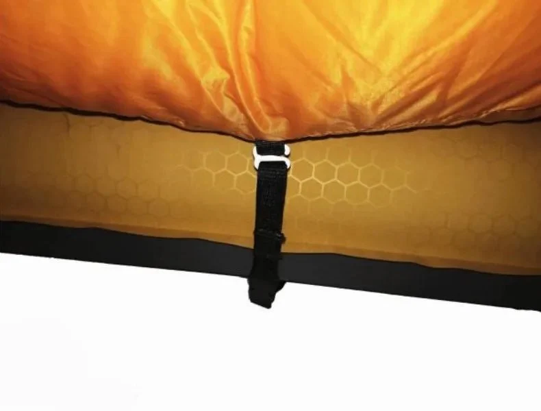 Sac de couchage en duvet d'oie blanc ultraléger en Nylon Ripstop DWR 20D à partir de 715g confort 5°C "Iceflame - SD Line"