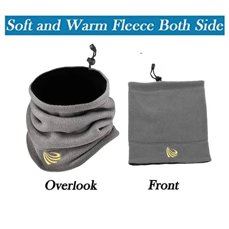 Tour de cou / buff polaire chaude pour le visage pour hommes et femmes "GaClaSki - Sherpa Fleece"
