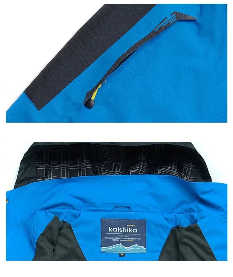 Veste de randonnée / Hardshell imperméable, coupe-vent pour homme 650g "TRVLWEGO - Outdoorsport"
