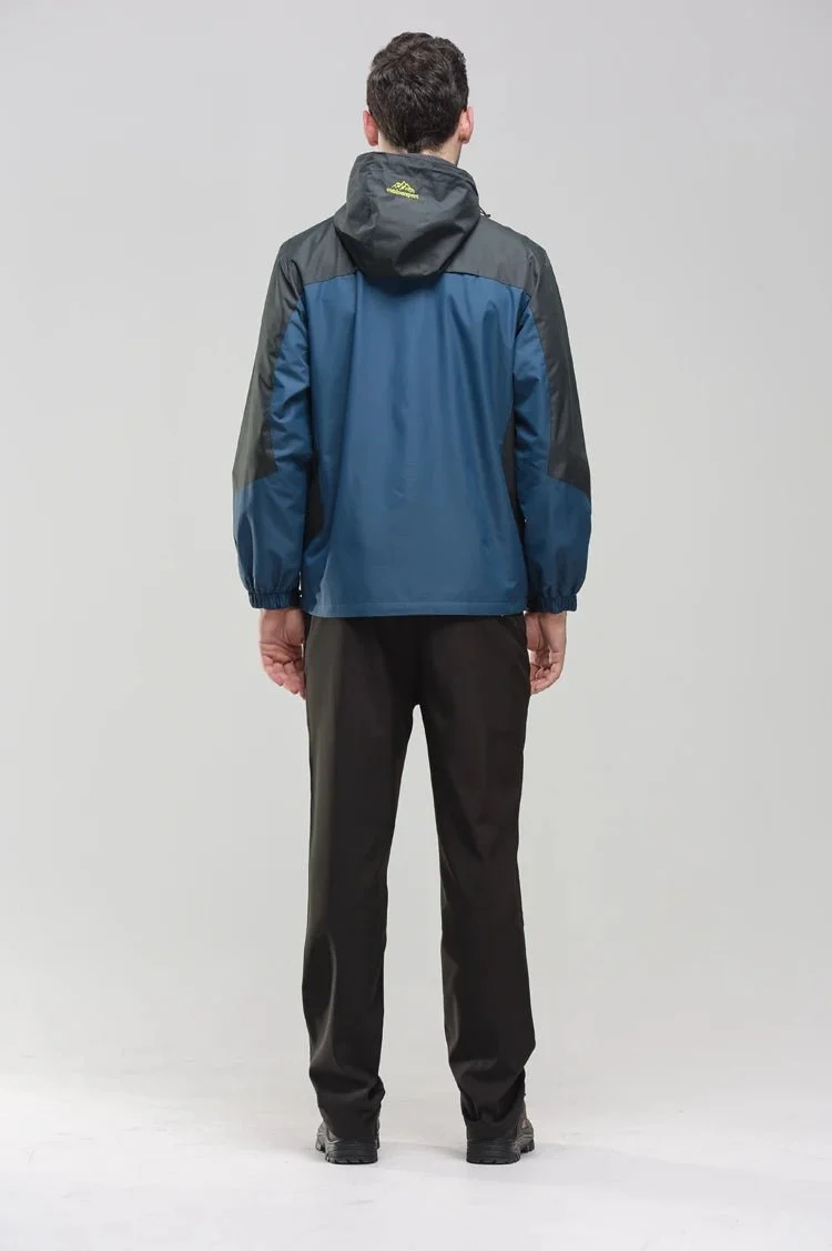 Veste de randonnée / Hardshell imperméable, coupe-vent pour homme 650g "TRVLWEGO - Outdoorsport"