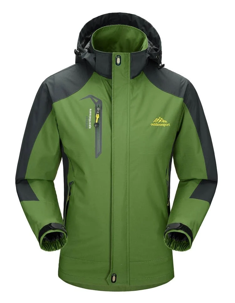 Veste de randonnée / Hardshell imperméable, coupe-vent pour homme 650g "TRVLWEGO - Outdoorsport"